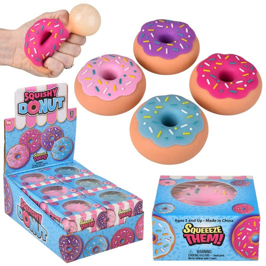 La Luna Bella 3" Squish and Stretch Donut