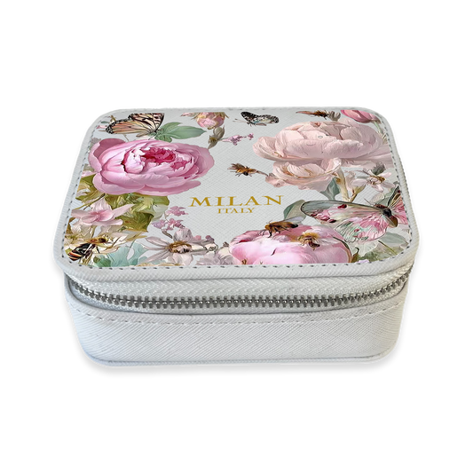 Toss Designs Travel Pill Box - Pink Rose Milan
