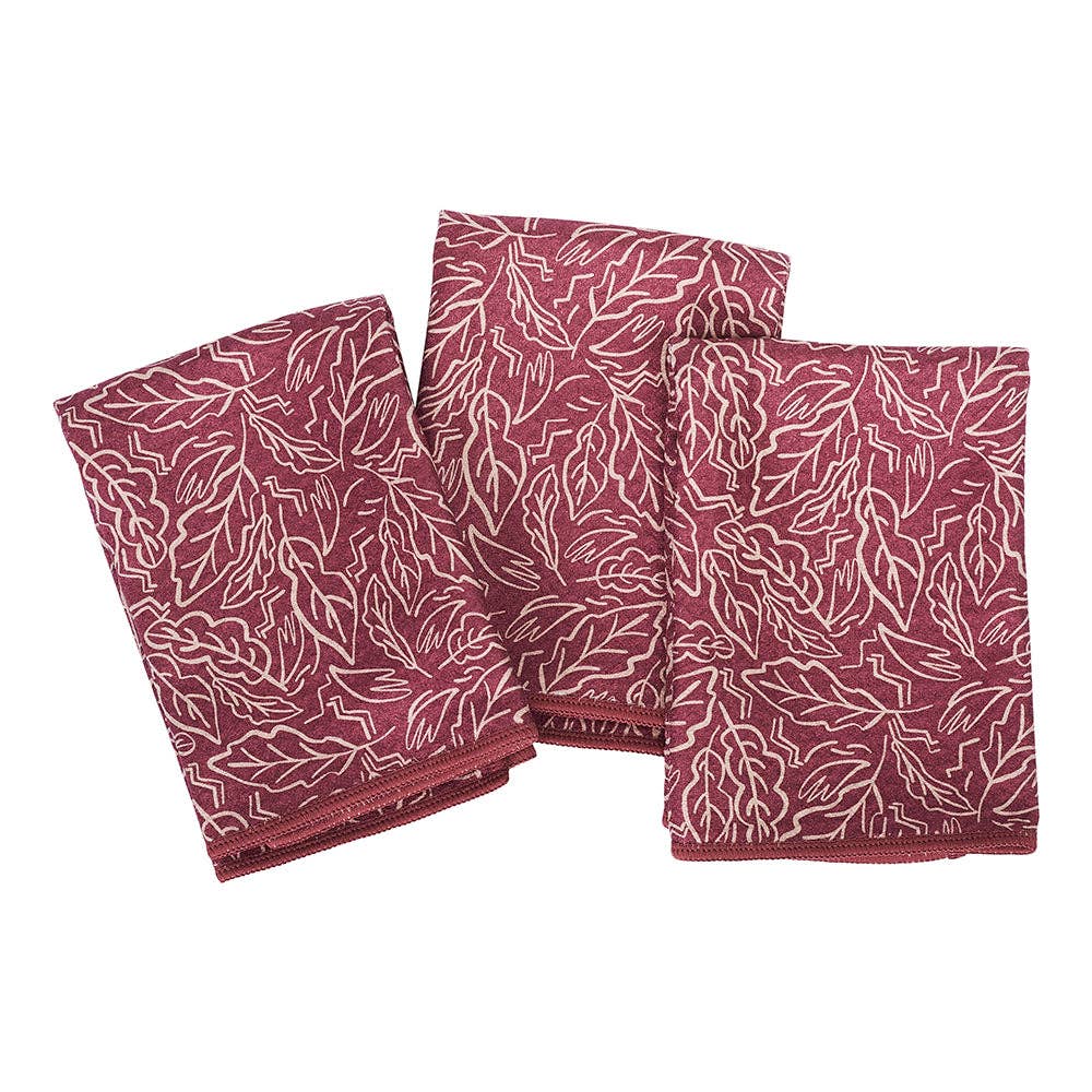 Once Again Home Mighty Mini Towel (Set of 3) Reversible- Blustry Day
