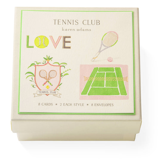 Karen Adams Tennis Club Gift Enclosure Box