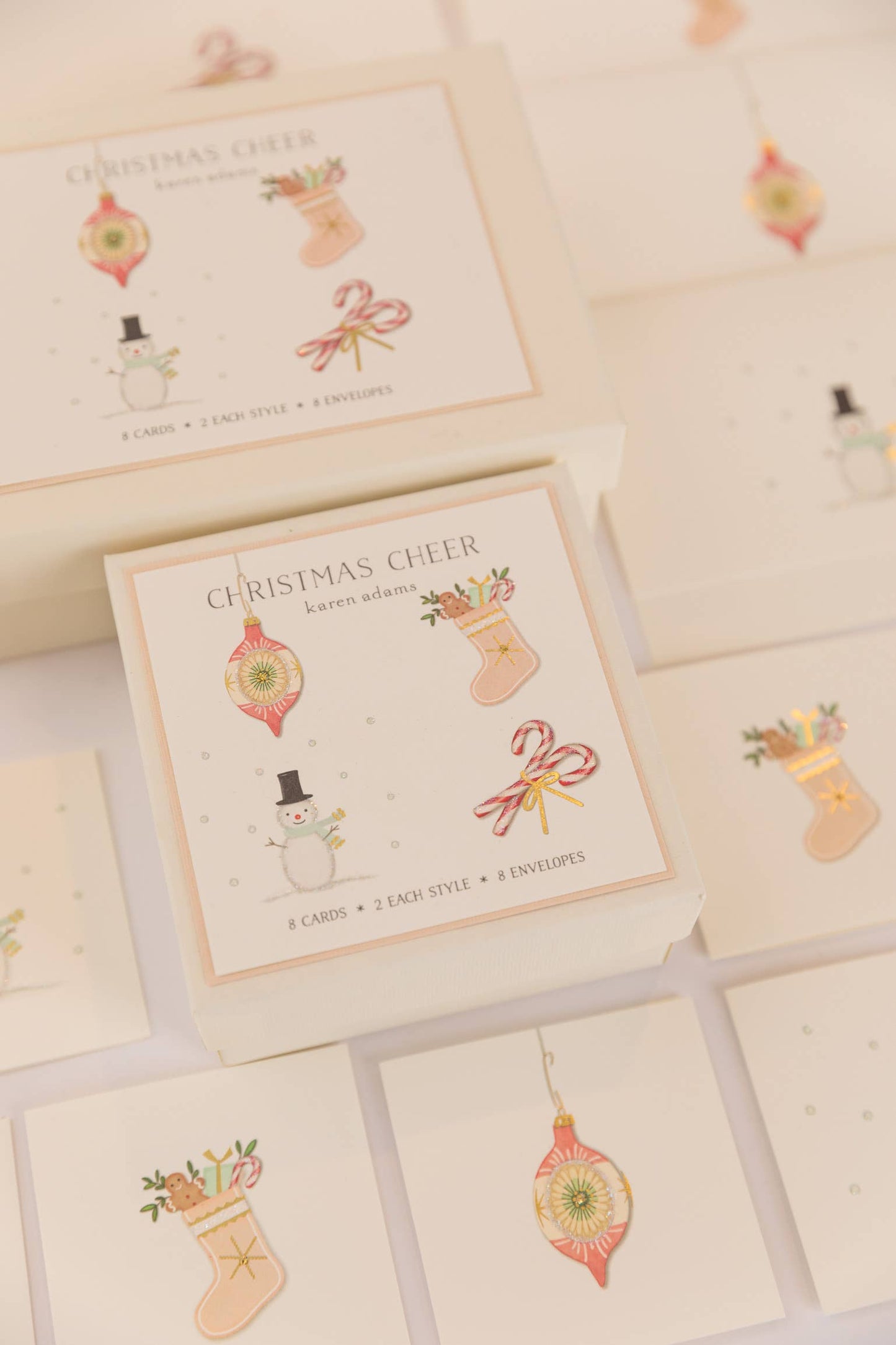 Karen Adams Christmas Cheer Gift Enclosure Box