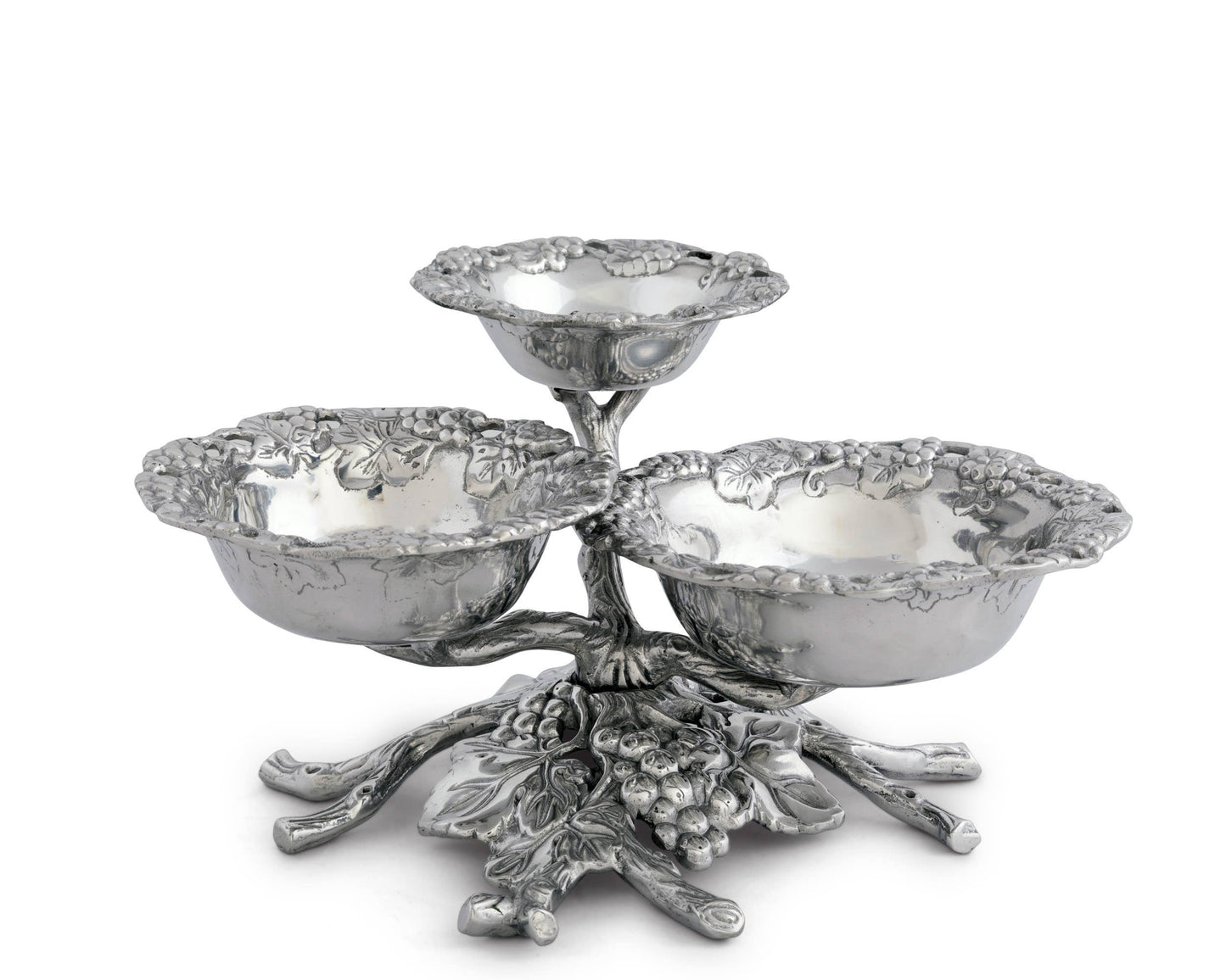 Arthur Court Grape 3-Tiered Bowl