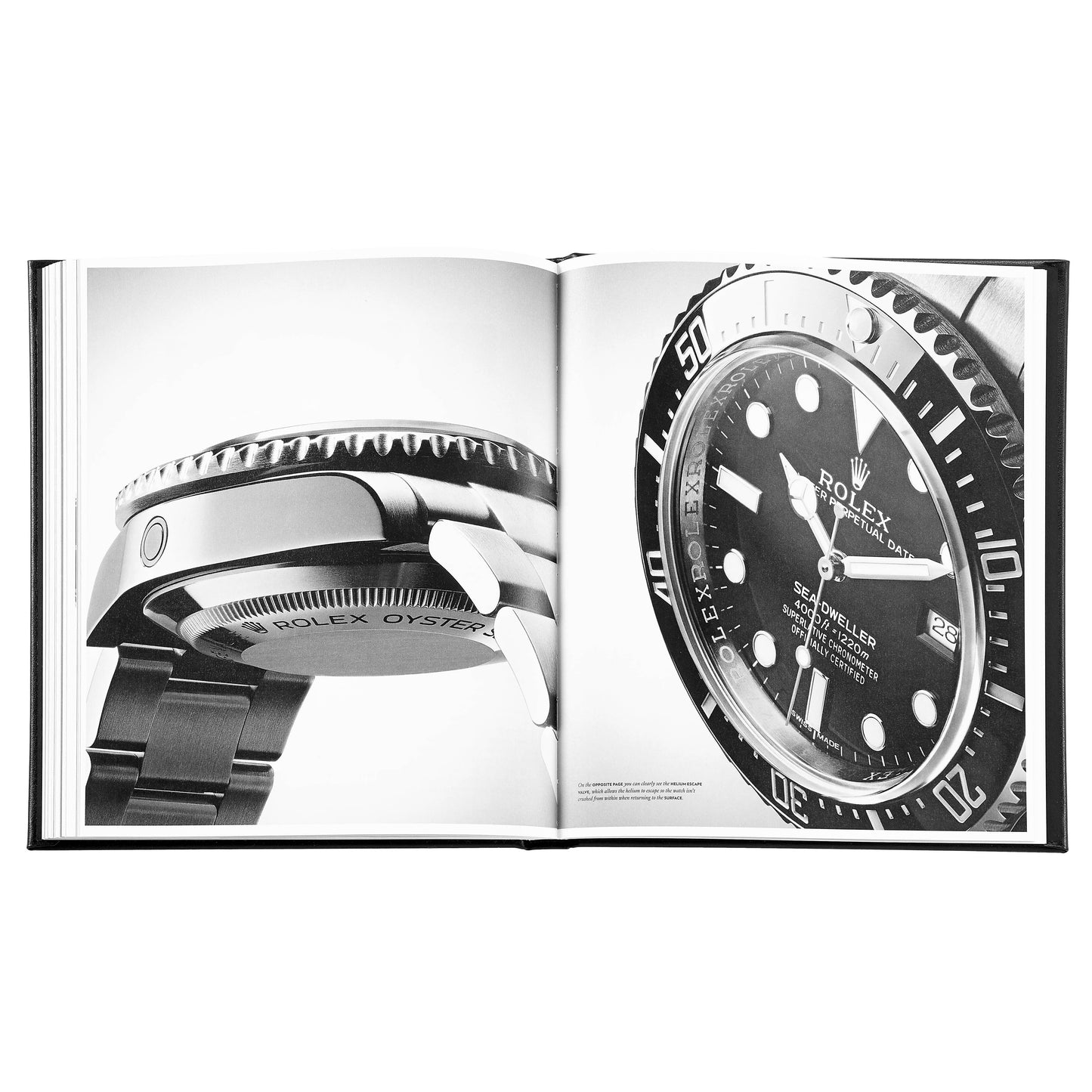 Graphic Image "The Book of Rolex" Leather Bound