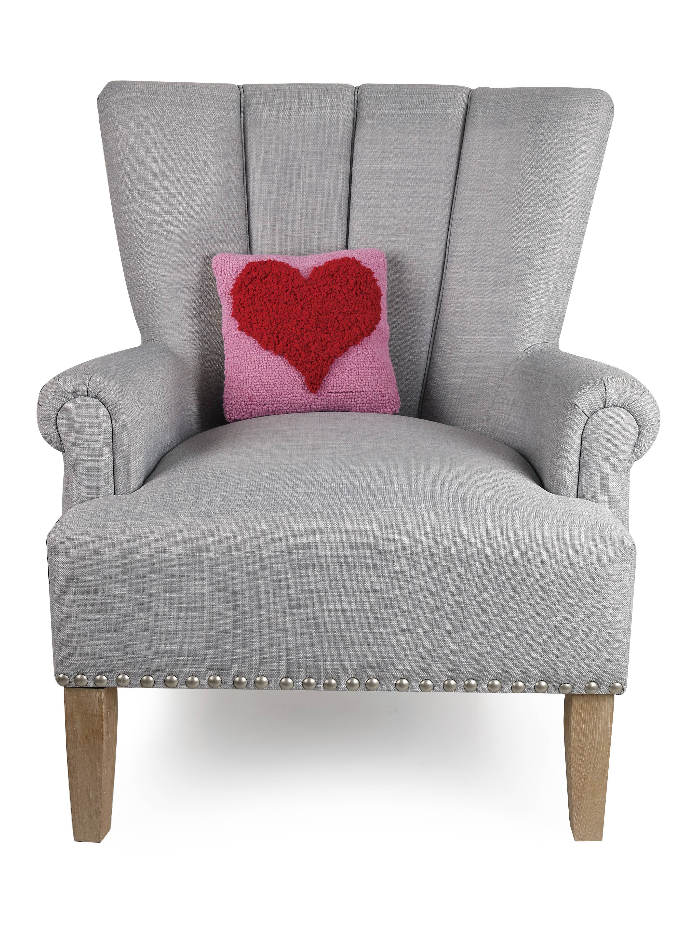 Peking Handicraft Heart Hook Pillow - Thumbnail 4
