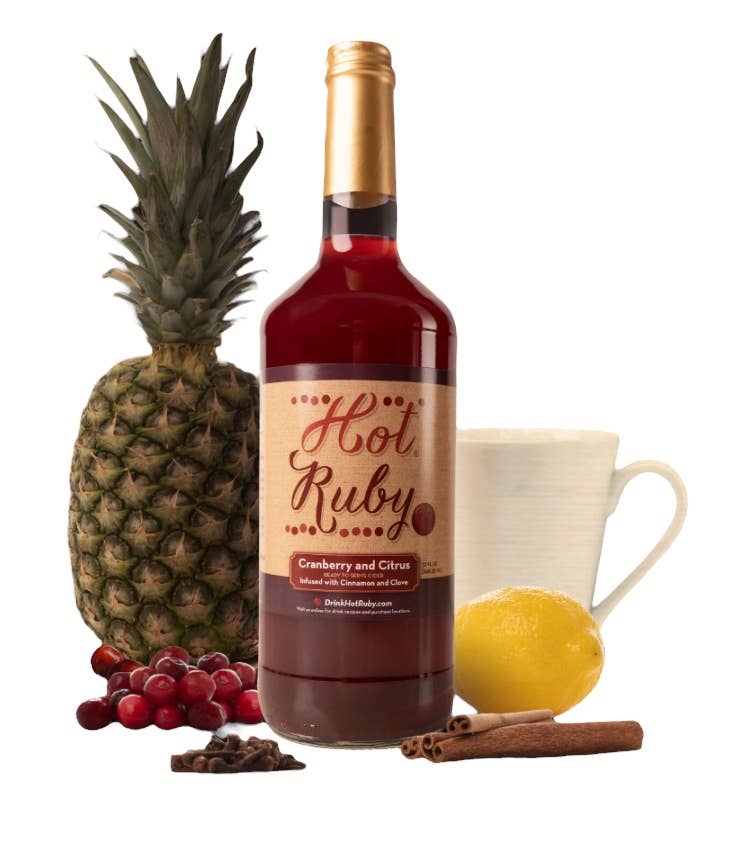 Hot Ruby Cranberry Cider Bottle 32 oz.