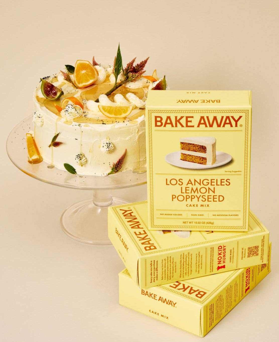 Bake Away LA Lemon Poppyseed Cake Mix
