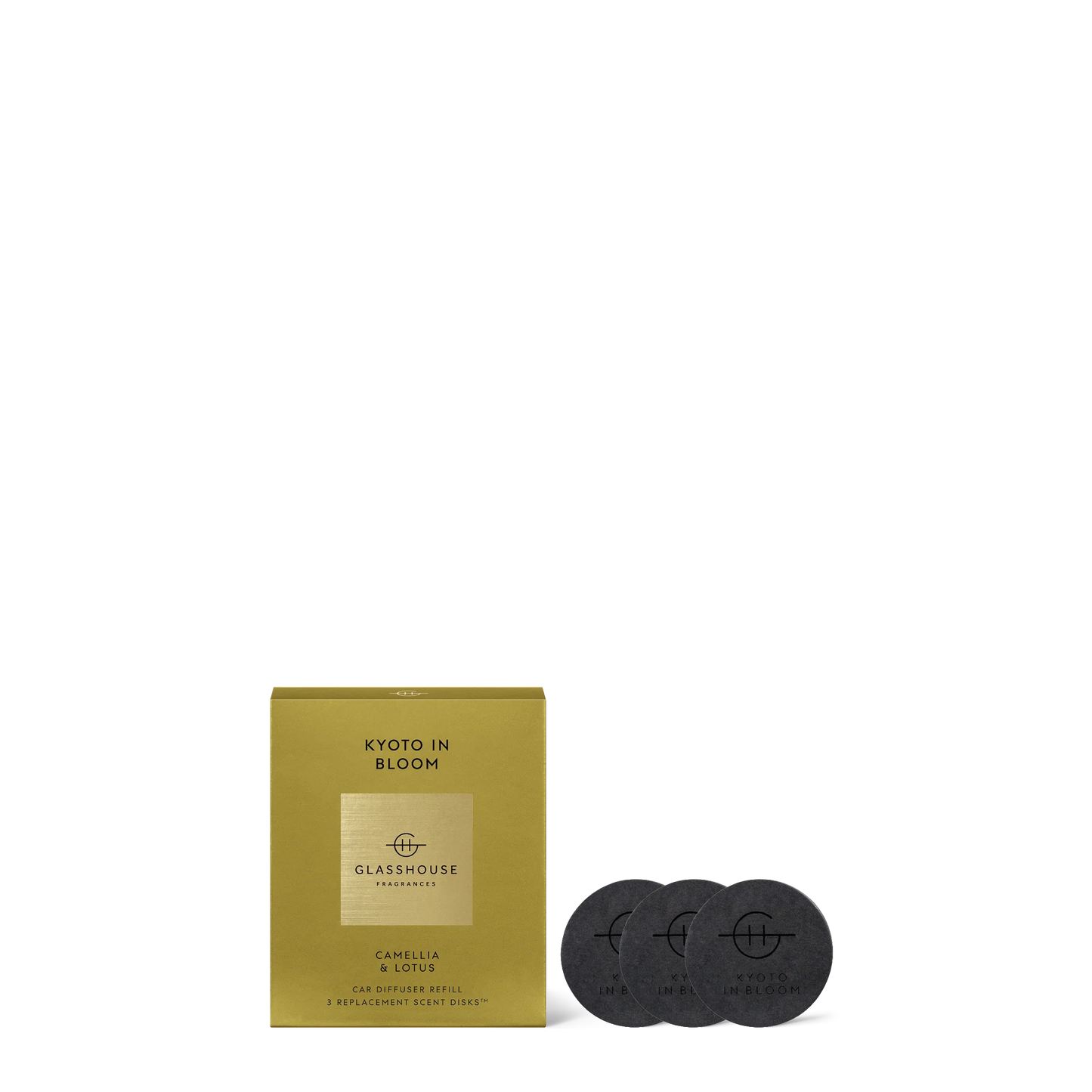 Glasshouse Car Diffuser Refill Scent Disks