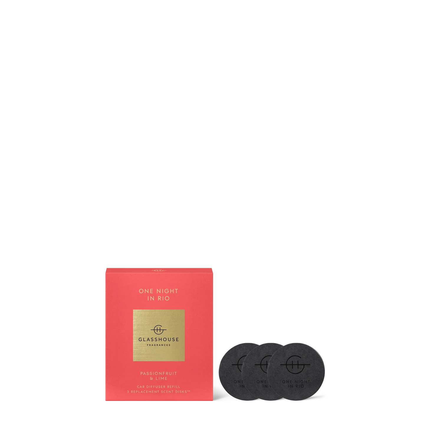 Glasshouse Car Diffuser Refill Scent Disks