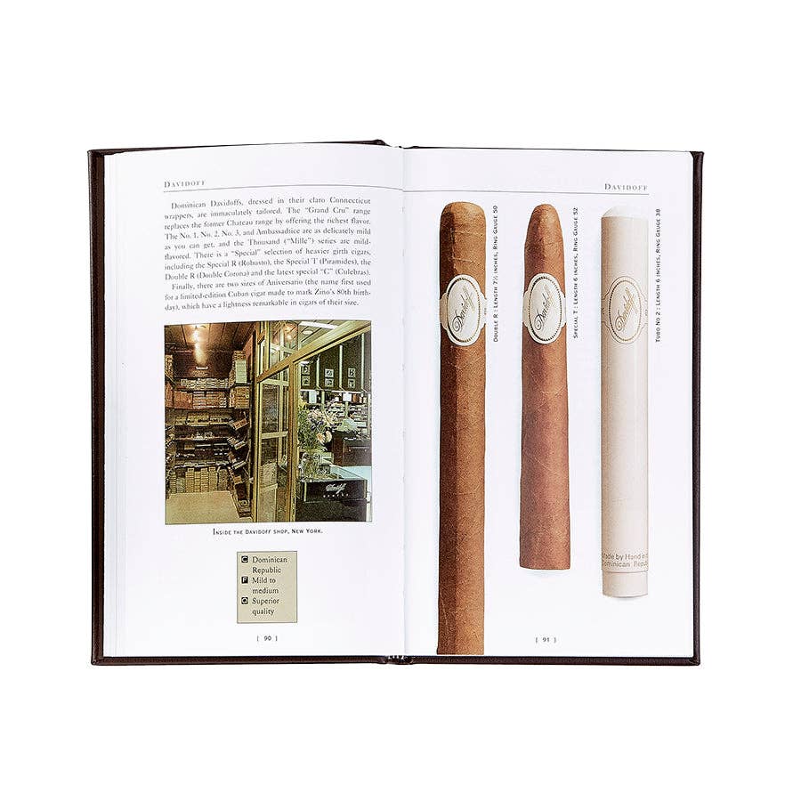 Graphic Image "The Cigar Companion" Leather Bound Book