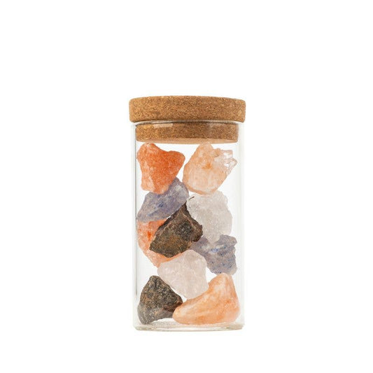 RIVSALT™ - Salt Rock Selection Glass Jar
