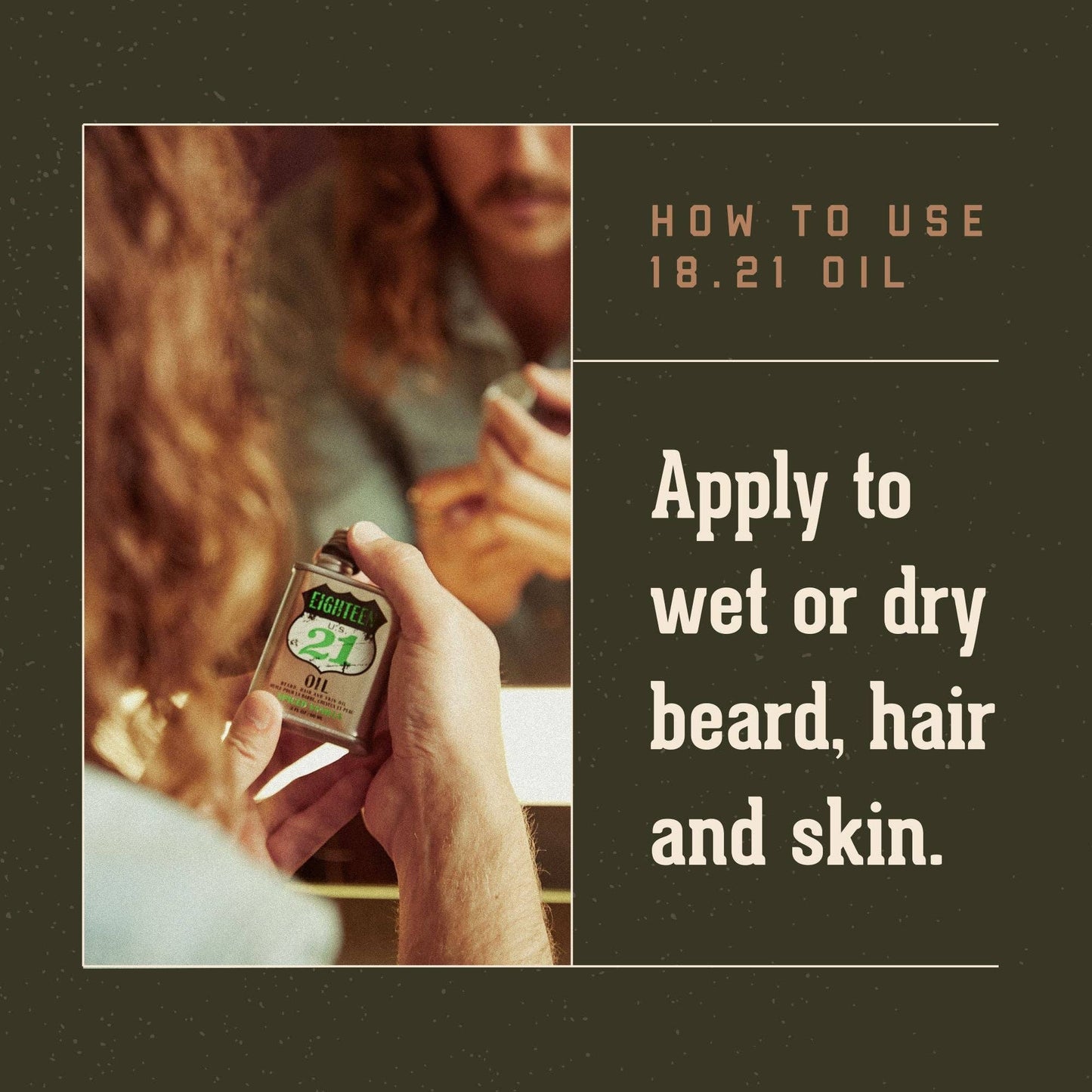 Spiced Vanilla Beard, Hair and Skin Oil
