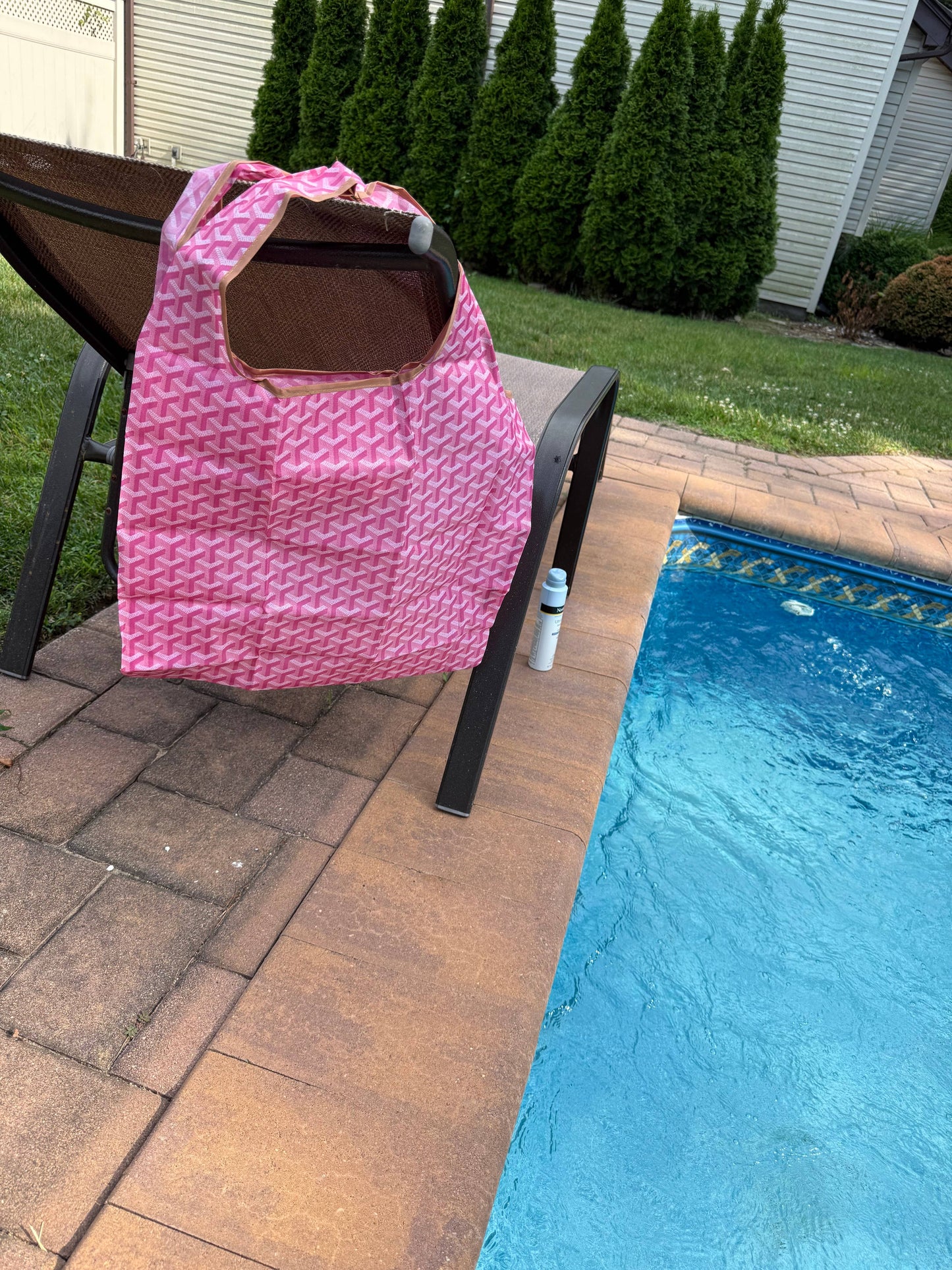 Ode to Goyard...favorite reusable shopping / Beach bag