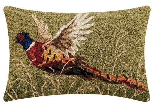 Peking Handicraft Pheasant Hook Pillow