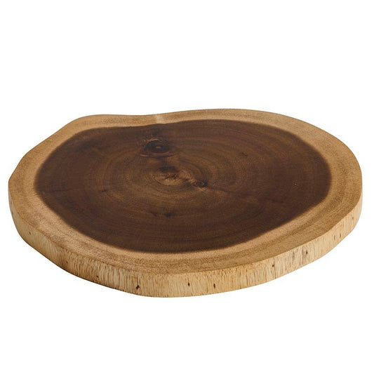 Cole Wheeler Rustic Wood Chop Block/Serving Tray