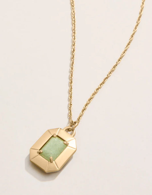 Spartina Chateau Necklace 18” Frosty Green