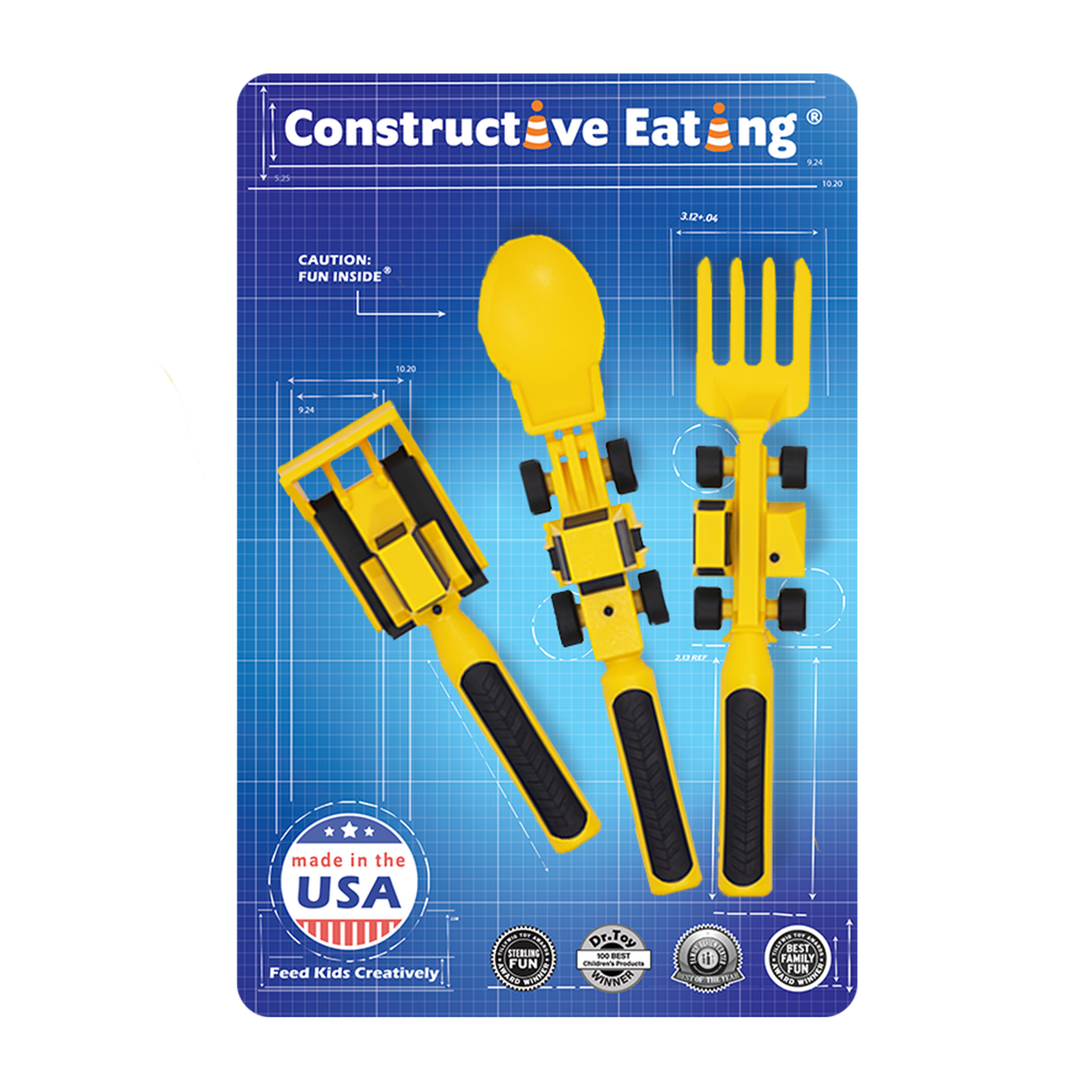 Constructive Eating Utensils - Individual & Sets