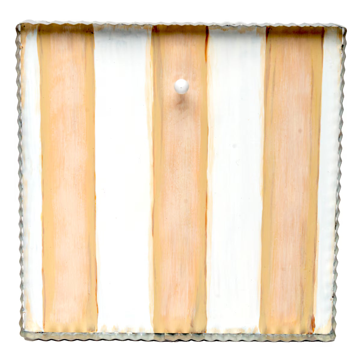 Round Top Cream & White Display Board
