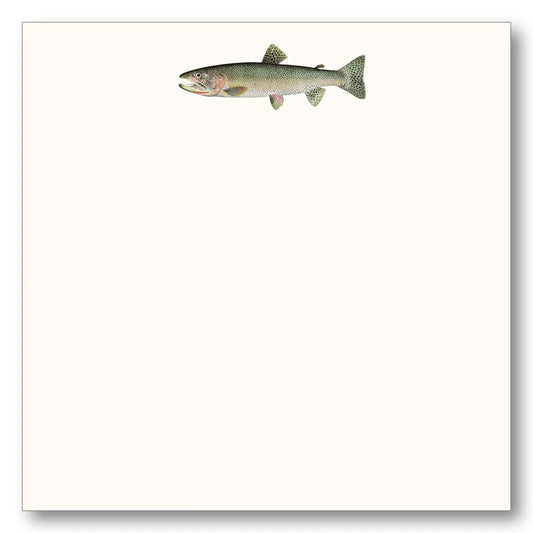 Shade Tree Greetings Note Block Cutthroat Trout