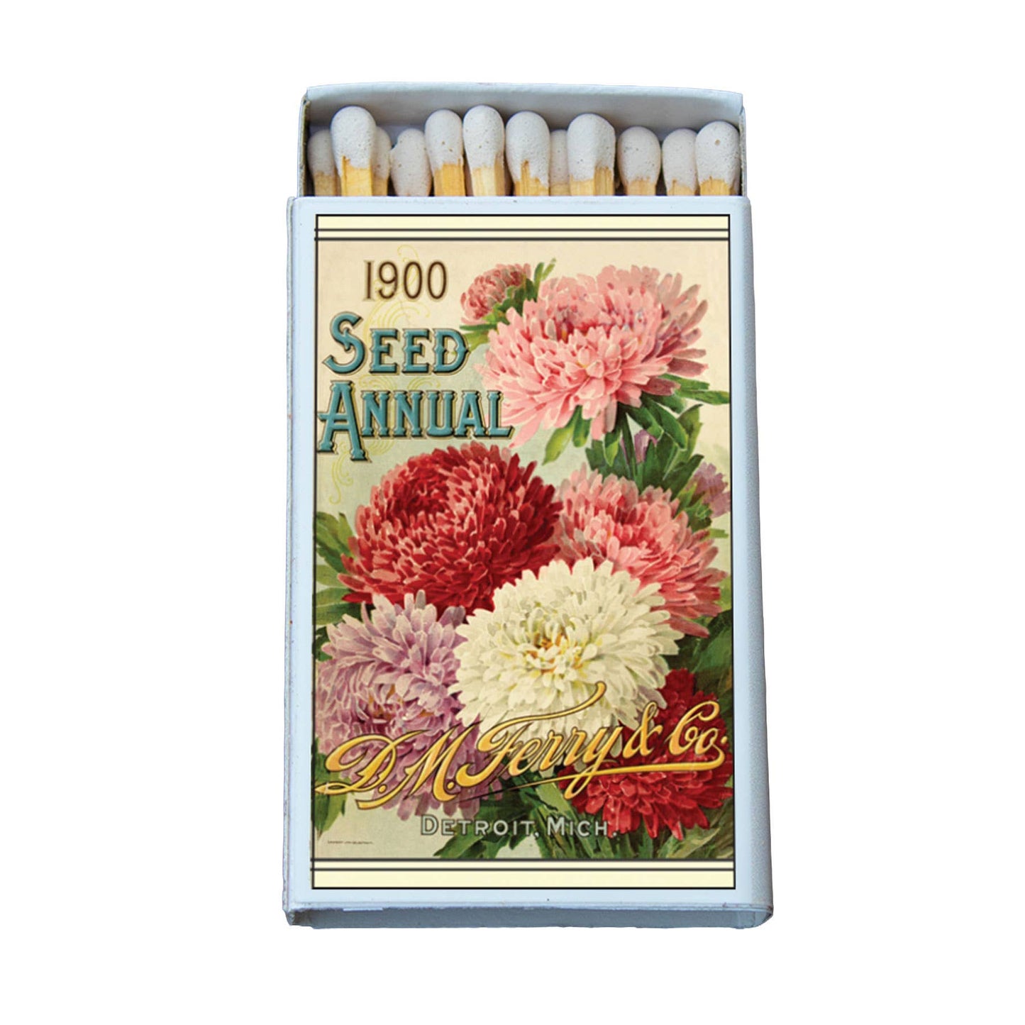 Matches • Flowers Seed Annual • Home Decor for Candles