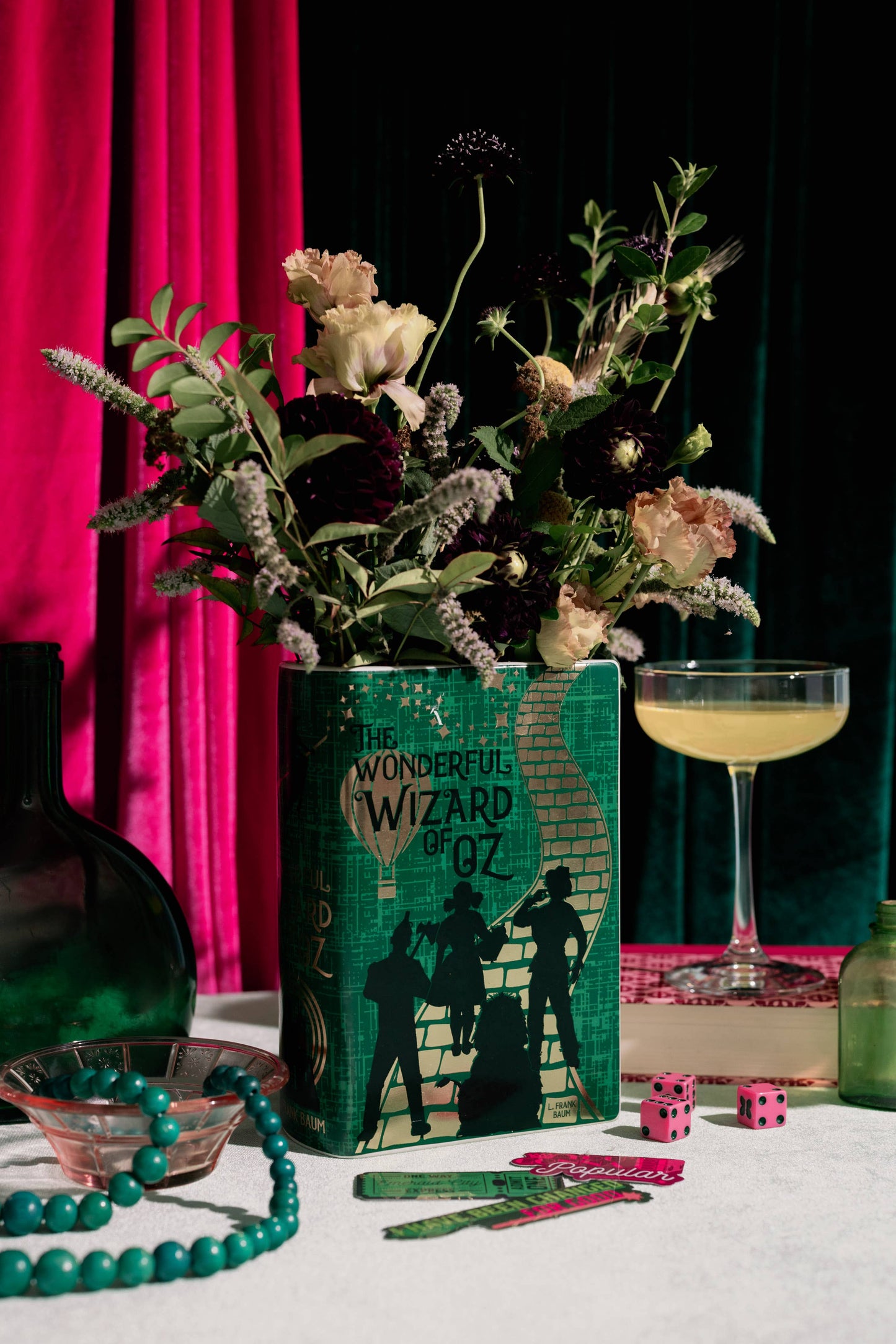 Large Book Vase, Wizard of Oz