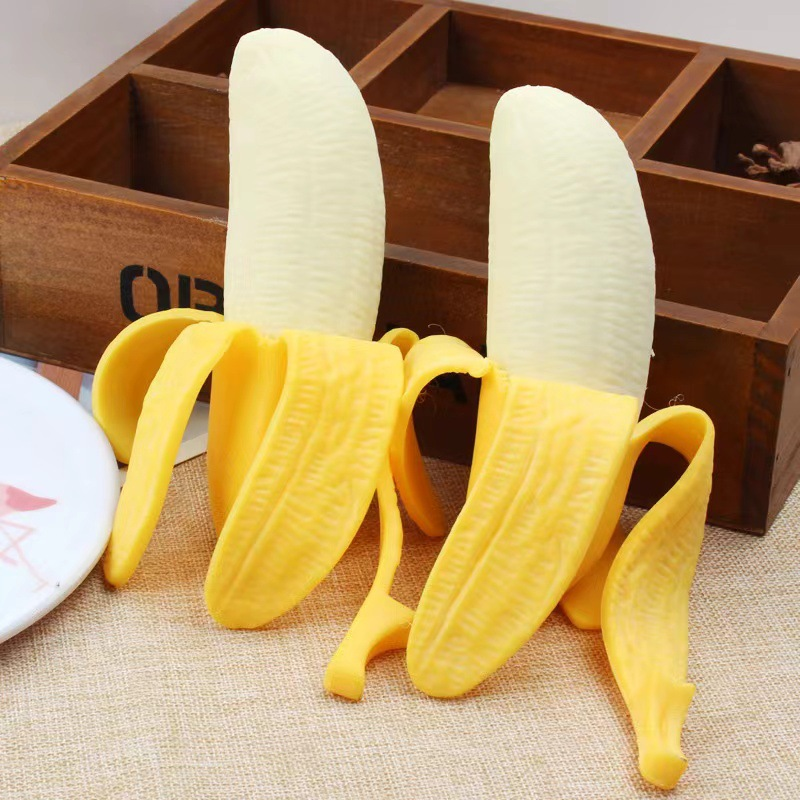 ACCITY Banana Shape Squishy Stress Toy