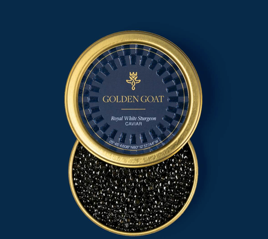 Golden Goat Royal White Sturgeon Caviar- 30g