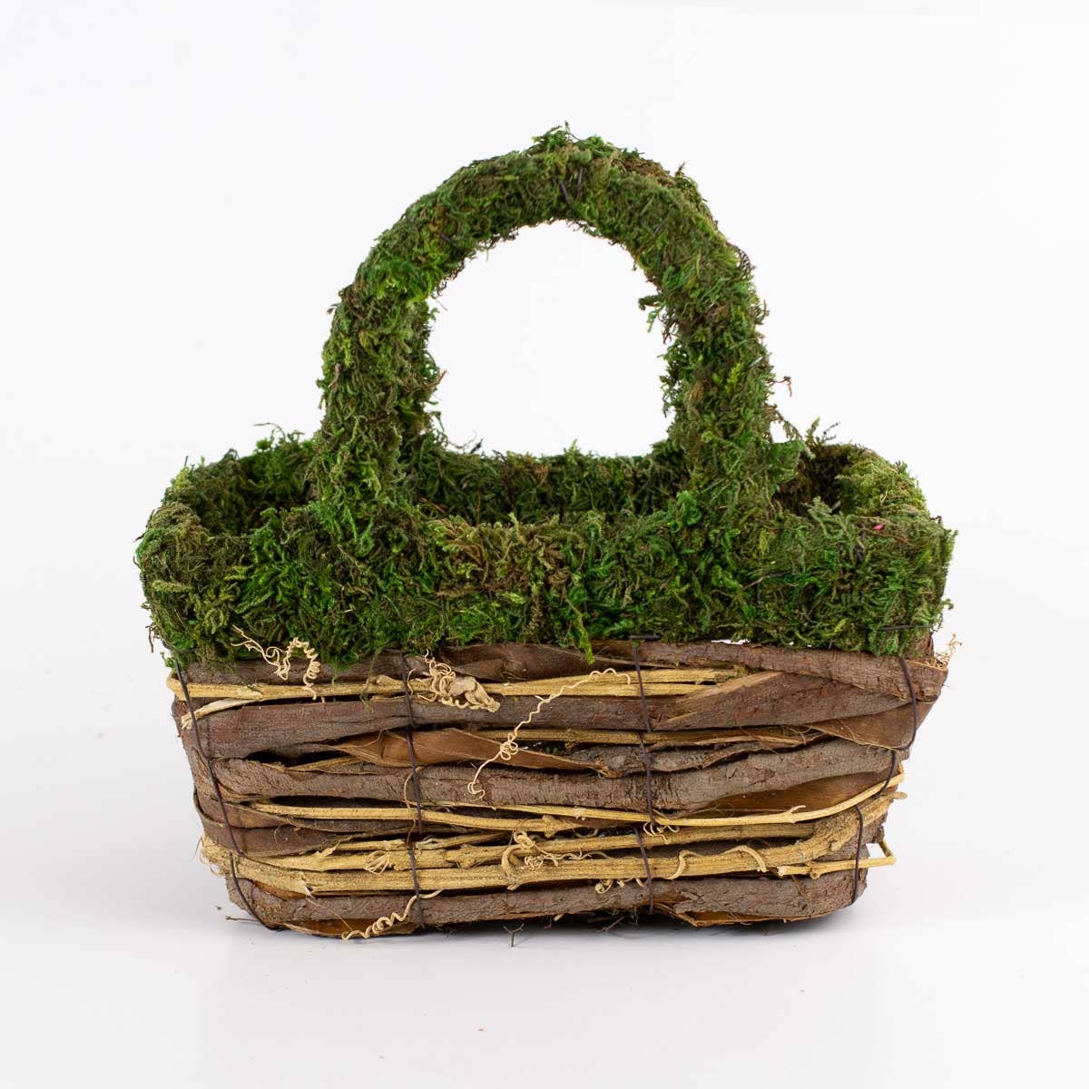 Royal Standard Dorothy Moss Basket-Green/Natural