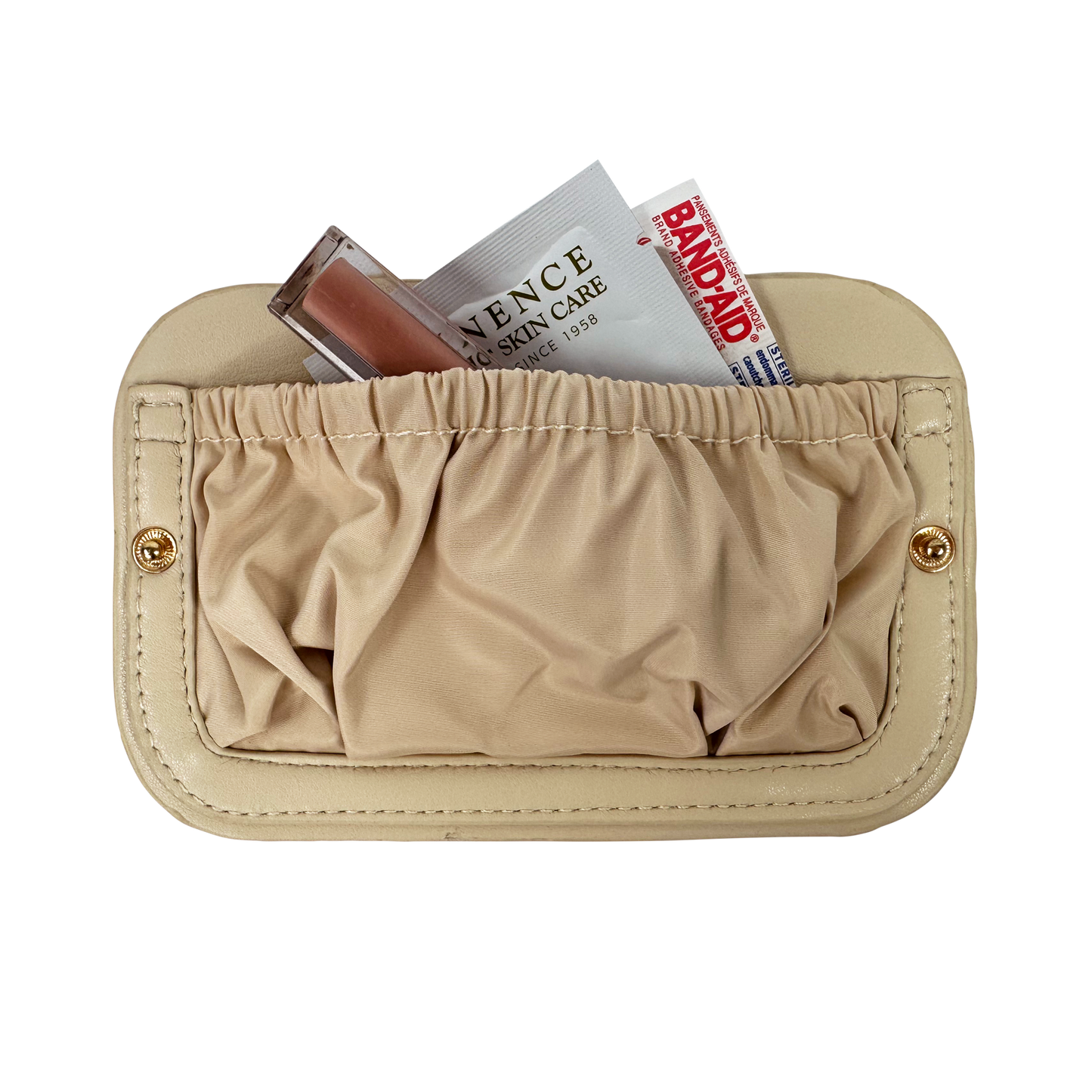 PurseN LITTMINI • Lighted Mirror Case • Latte