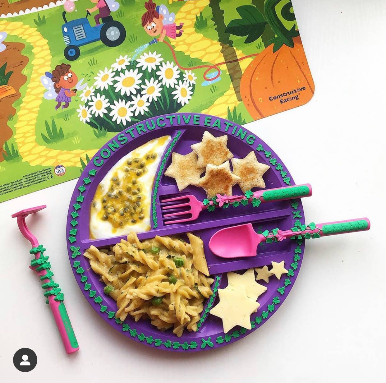 Constructive Eating Garden Plate
