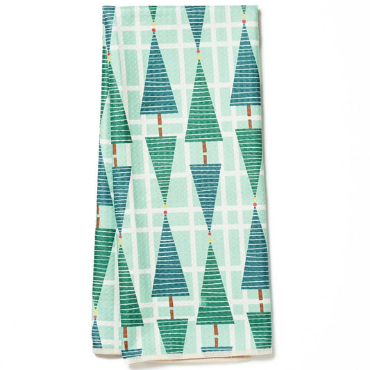 Once Again Home Anywhere Towel Reversible - RJW Stripe Tree