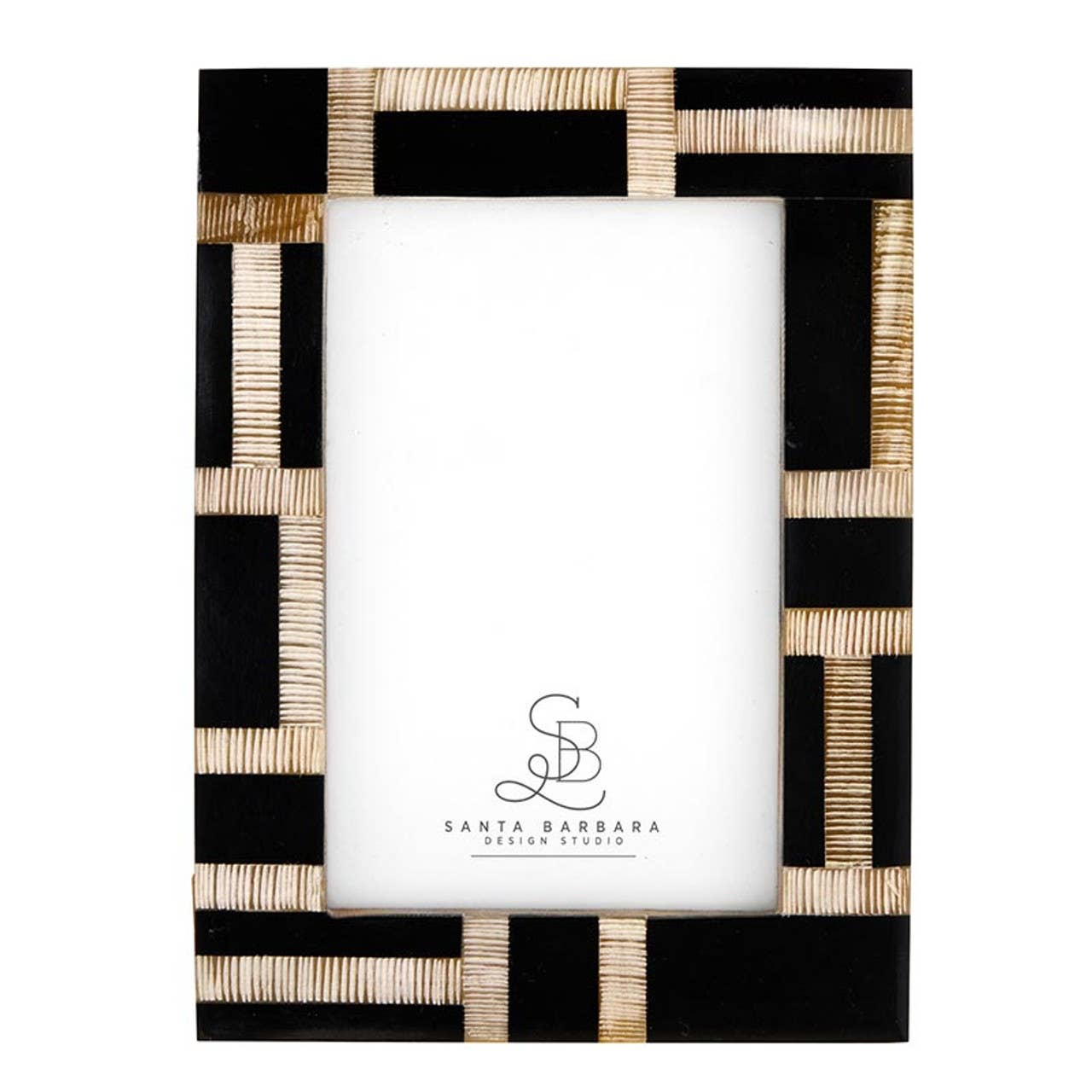 Santa Barbara Horn Photo Frame - 4 x 6