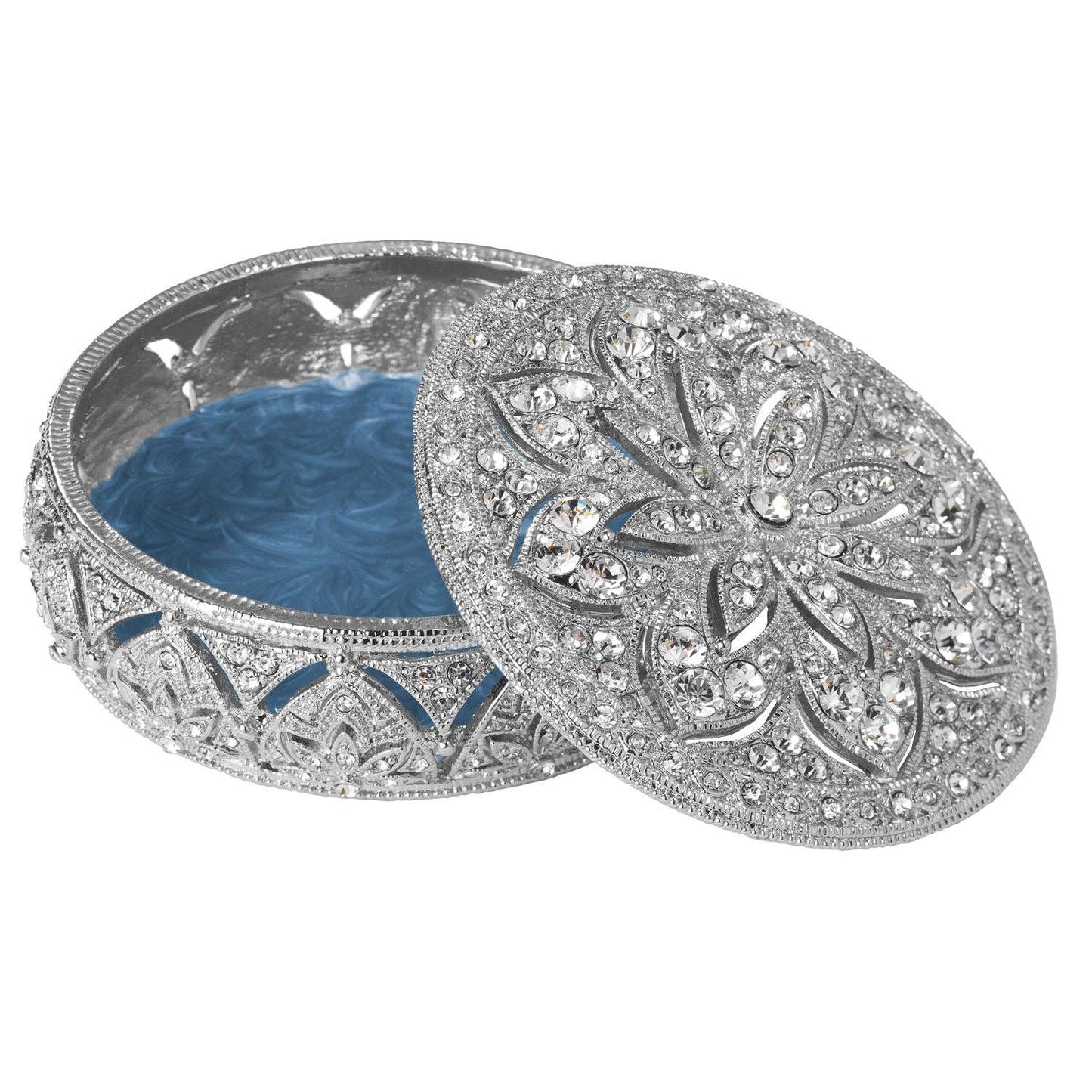 Olivia Riegel Windsor Round Box | Silver Box | Gold Box | Boxes