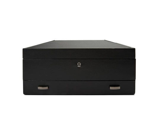 WOLF 1834 British Racing 10 PC Watch Box with Drawer