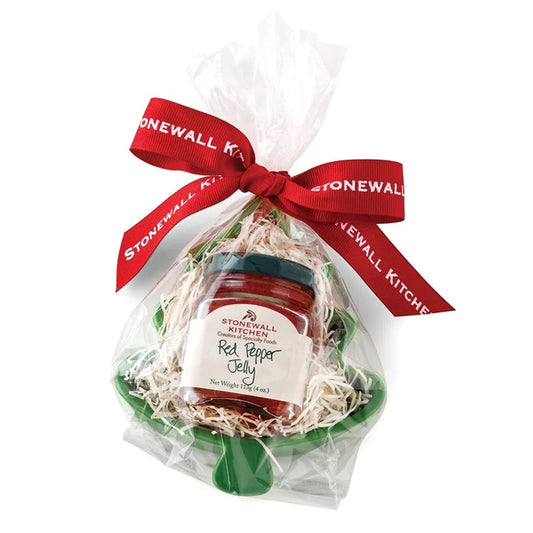 Stonewall Kitchen Red Pepper Jelly Tree Ramekin Gift