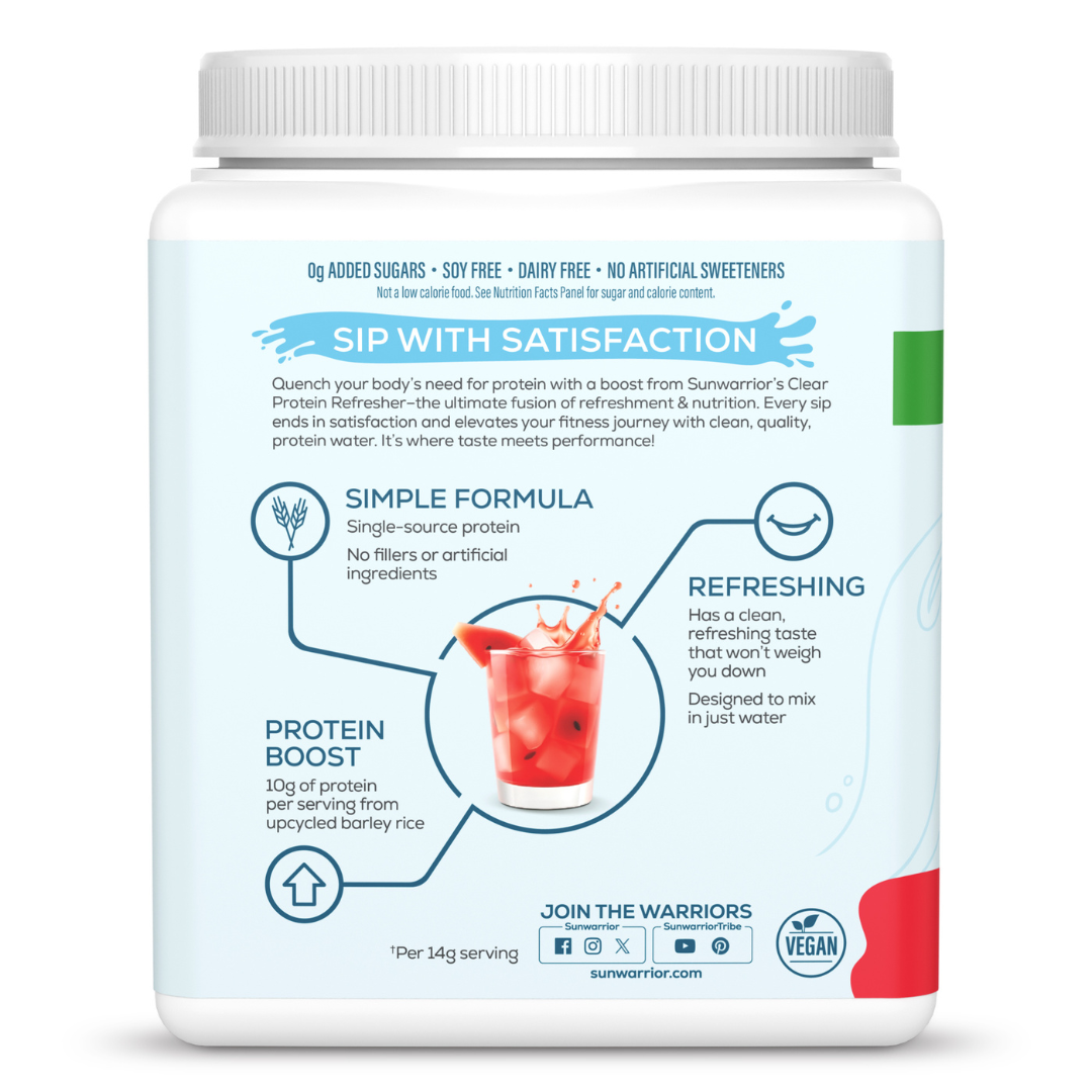 Clear Refresh Watermelon Protein Powder - Barley Protein