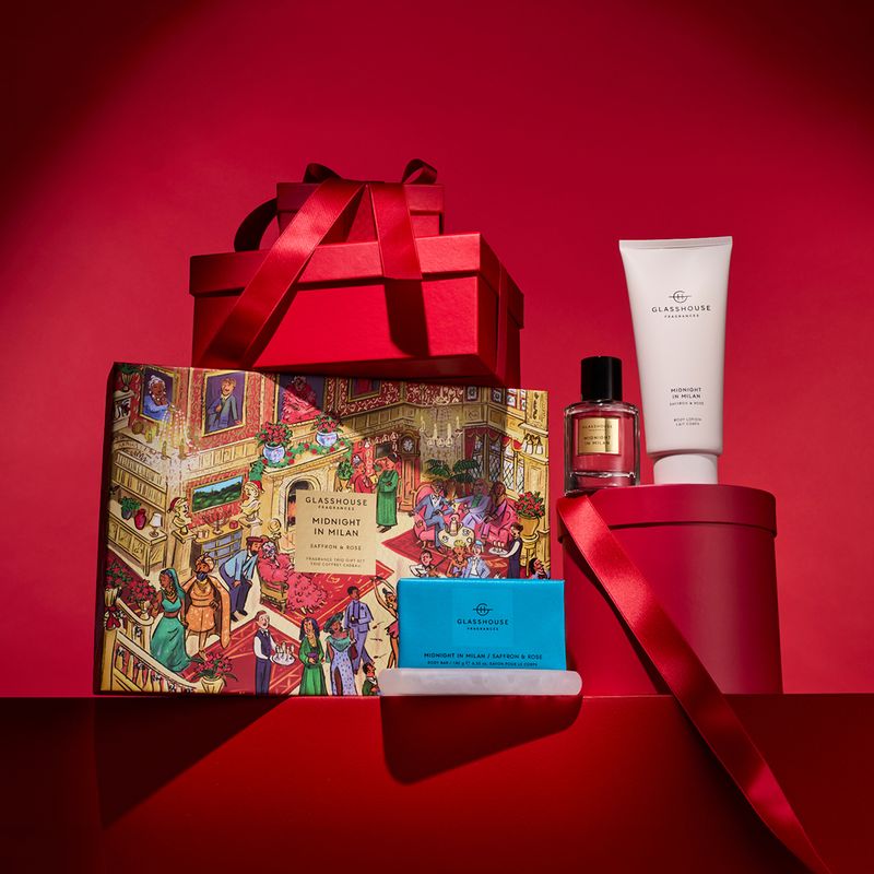 Glasshouse Christmas Fragrance Set - Midnight in Milan