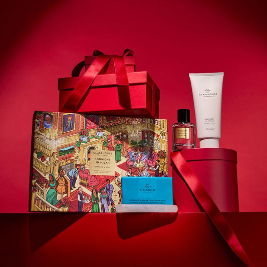 Glasshouse Christmas Fragrance Set - Midnight in Milan