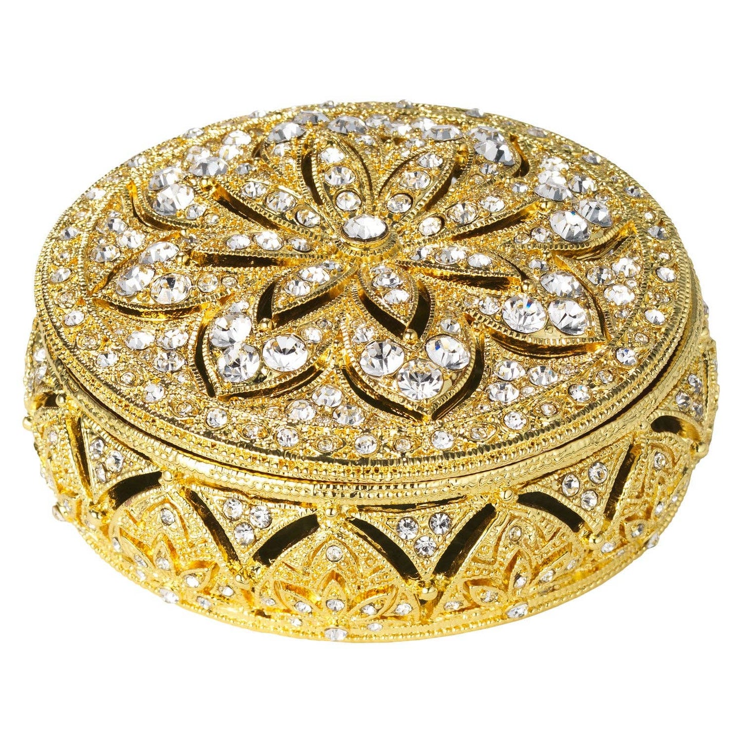 Olivia Riegel Windsor Round Box | Silver Box | Gold Box | Boxes