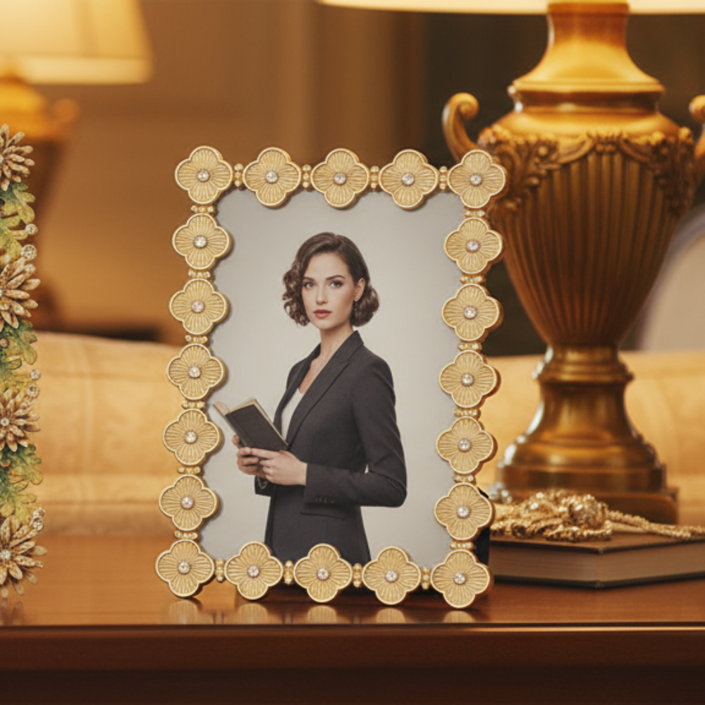 Olivia Riegel Clover Frame | Photo Frame | Gold Frames | Silver Frames