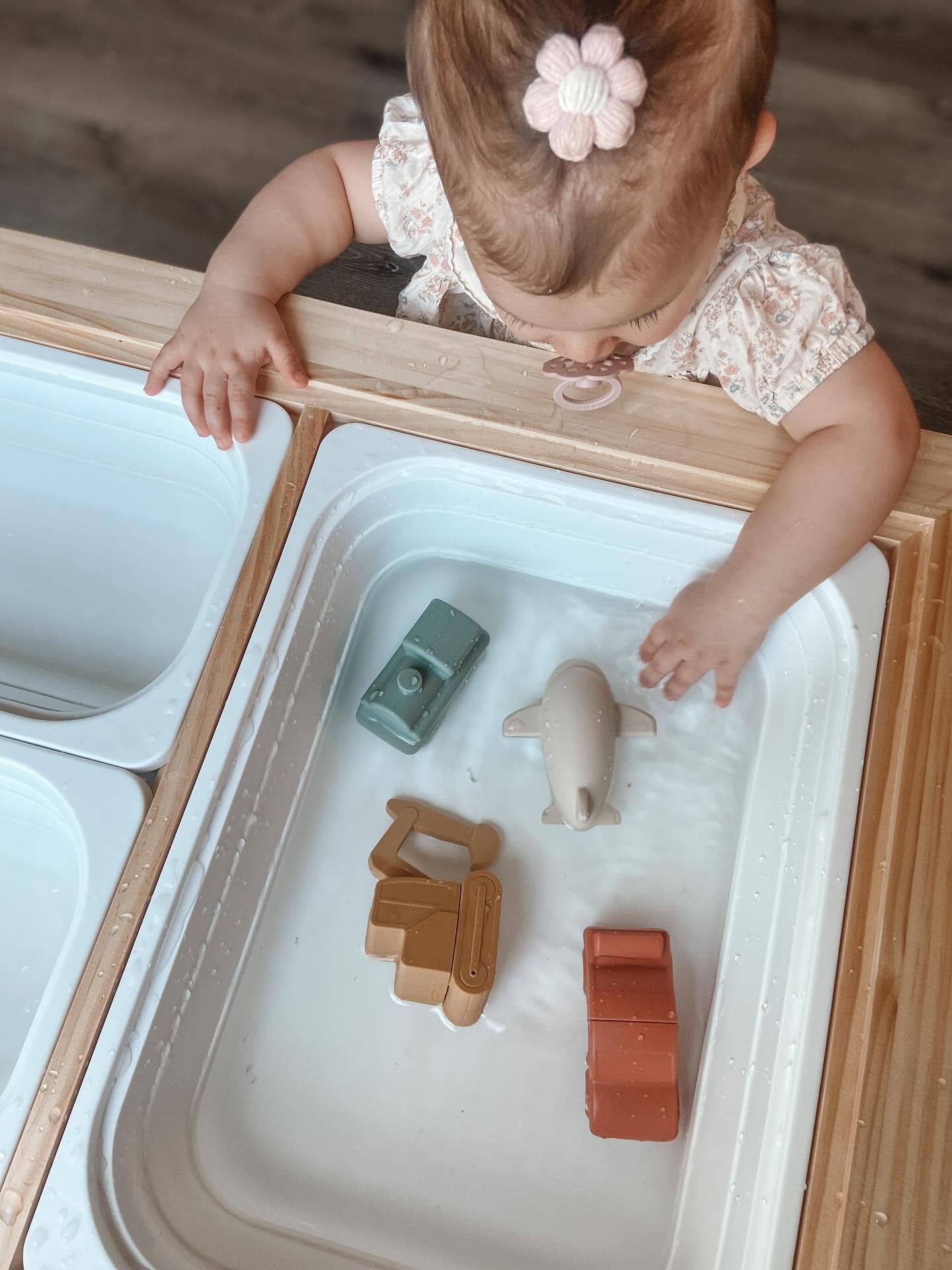 Brooklyn Neutral Vehicle Bath Toy Set
