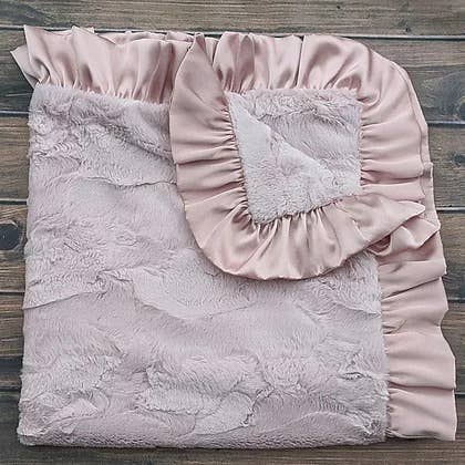 Cuddle Couture Rosewater Minky Blanket