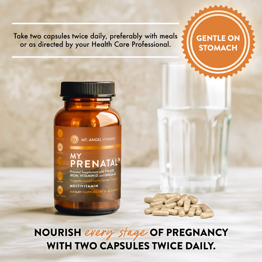 My Prenatal™ — Complete Prenatal Nutrition for Mom & Baby | 60 Capsules