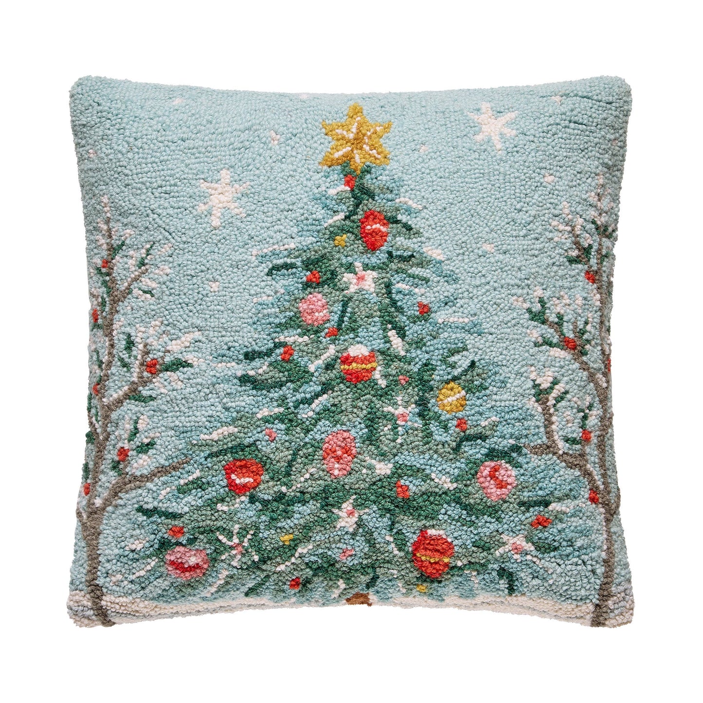 Peking Handicraft Holiday Christmas Tree Hook Pillow