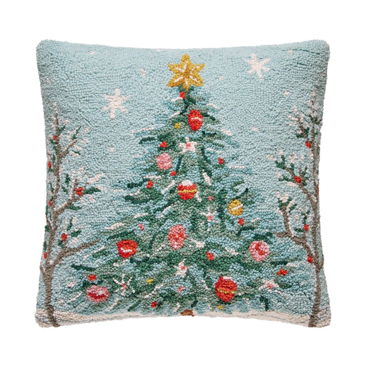 Peking Handicraft Holiday Christmas Tree Hook Pillow