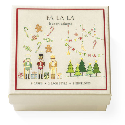 Karen Adams Fa La La Gift Enclosure Box