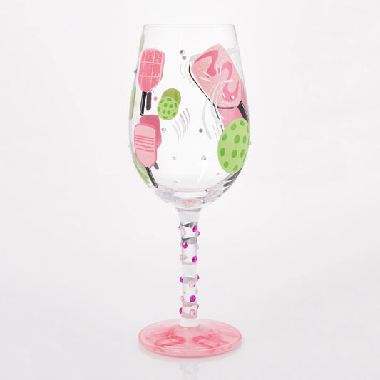 Lolita Dink then Drink Wine Glass