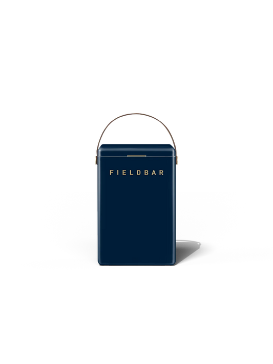 Fieldbar Drinks and Gin Box, Sea Boat Blue, (10.5qt or 24 liter)