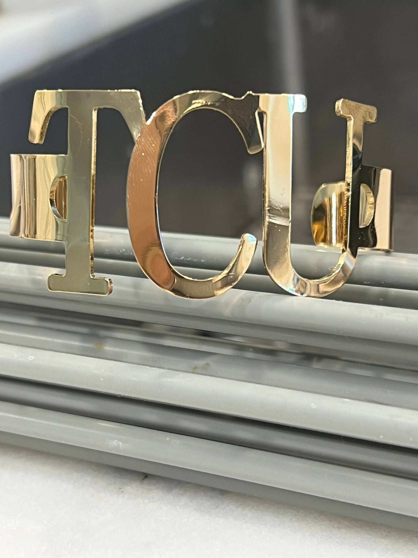 Steele Sloan Designs TCU Bangle Bracelet Cuff
