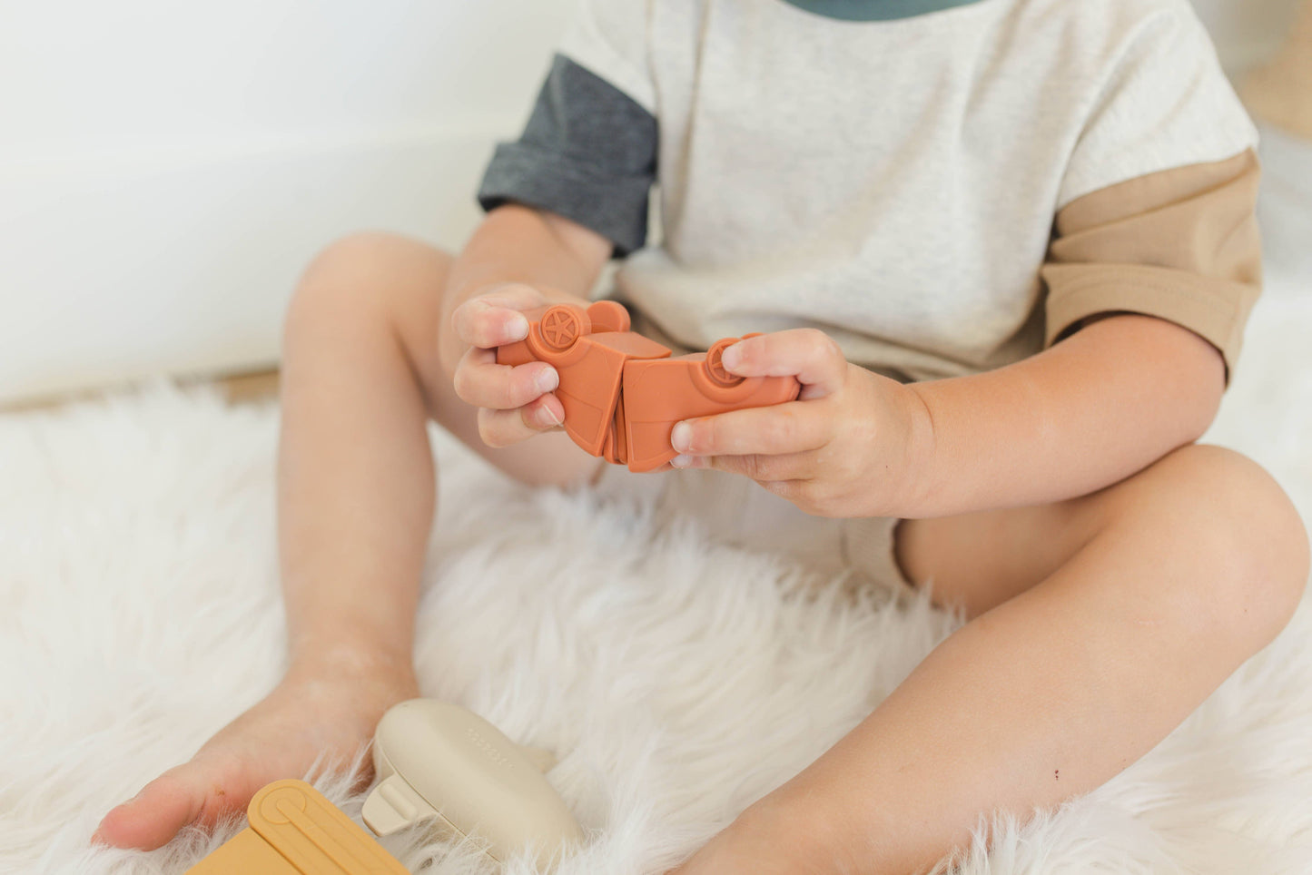 Brooklyn Neutral Vehicle Bath Toy Set
