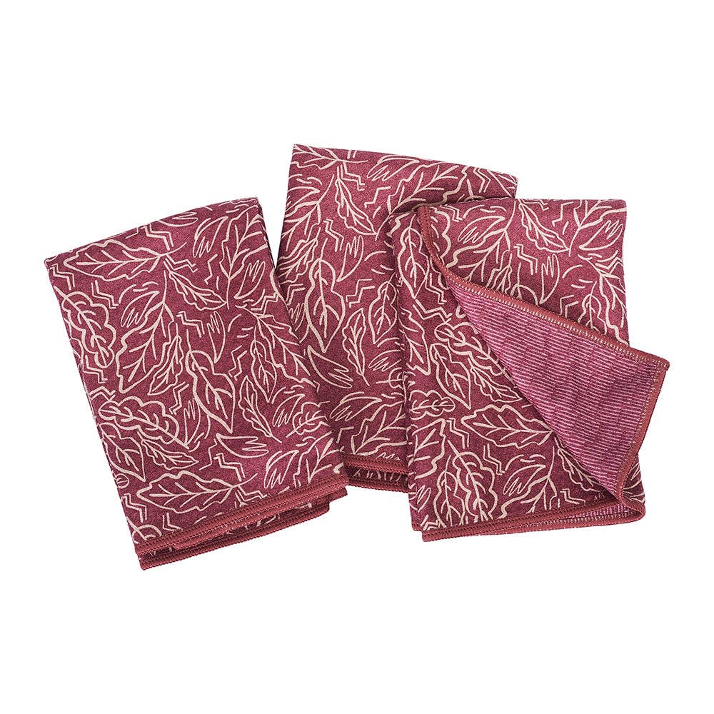 Once Again Home Mighty Mini Towel (Set of 3) Reversible- Blustry Day